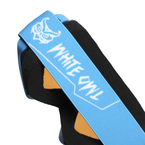 Маска горнолыжная White Owl FA-083, оранжевый-синий