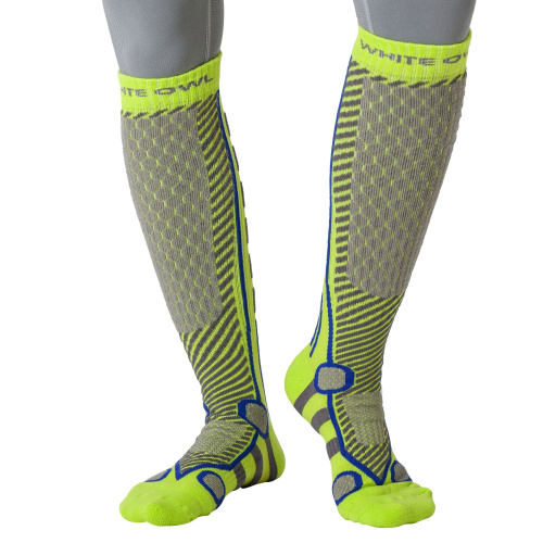 Tермоноски White Owl для средне- холодных температур, серый-желтый