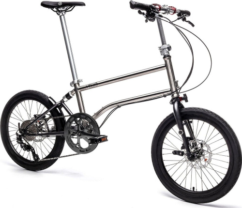 Велосипед складной Vello Rocky, серебристый