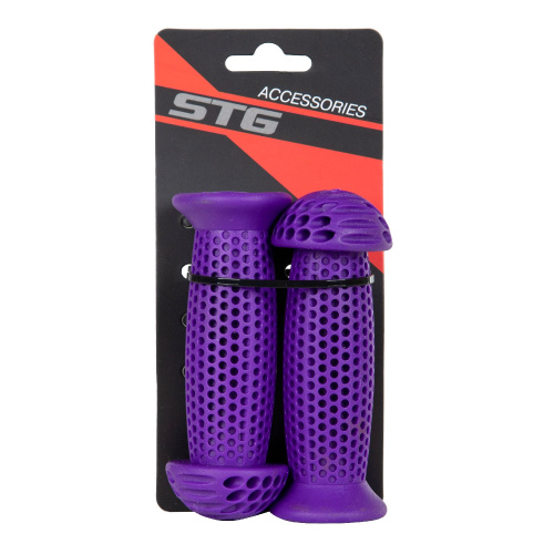 Грипсы STG GR112 100 мм., бордовый